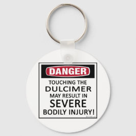 Gevaar Dulcimer Sleutelhanger