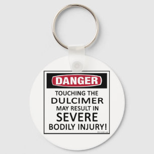 Gevaar Dulcimer Sleutelhanger