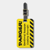 Gevaar! Emotionele bagage komend Bagagelabel (Voorkant verticaal)