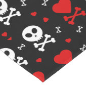 Gevaar Enge schedels Patroon Korte Tafelloper (Hoek)