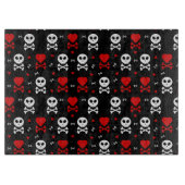 Gevaar Enge schedels Patroon Snijplank (Voorkant)