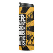 Gevaar: geen vragen over de methode, resultaten thermosbeker (Geroteerd rechts)