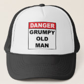 Gevaar: Grumpy Old Man Trucker Pet (Voorkant)