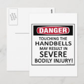 Gevaar Handbells Briefkaart (Voorkant / Achterkant)