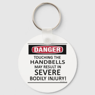 Gevaar Handbells Sleutelhanger