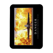 Gevaar: Inspirerend prijsopgave Magneet (Verticaal)