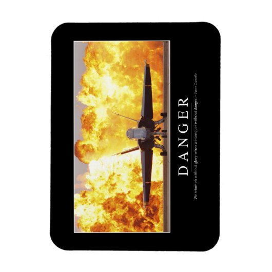 Gevaar: Inspirerend prijsopgave Magneet (Verticaal)