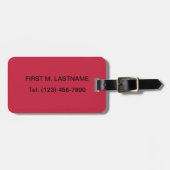 Gevaar Label  Bagagelabel (Voorkant horizontaal)