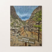 gevaar legpuzzel (Verticaal)