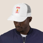 Gevaar Licht Ontvlambare Persoon Trucker Pet (In situ)