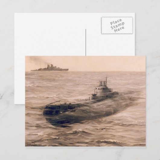 Gevaar Lurking Briefkaart (Voorkant / Achterkant)