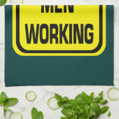 Gevaar Mannen die keukenhanddoeken doen (Gevouwen)