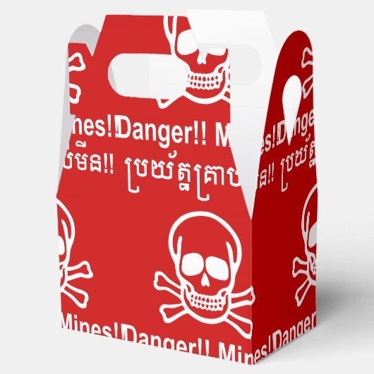 Gevaar! Mijnen! ☠ Cambodjaanse Khmer ☠ Bedankdoosjes (Geopend)