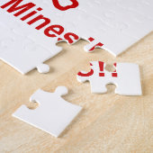 Gevaar! Mijnen! ☠ Cambodjaanse Khmer ☠ Legpuzzel (Zijkant)