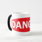 Gevaar - Morphing-Mok Magische Mok (Voorkant links)