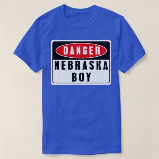 Gevaar Nebraska T-shirt (Design voorkant)
