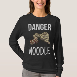 Gevaar Noedel Herpetoloog Slangachtige Slang T-shirt
