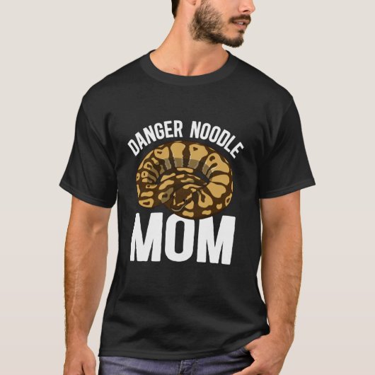 Gevaar Noedel Moeder Bal Python Moeder Bal Python T-shirt (Voorkant)