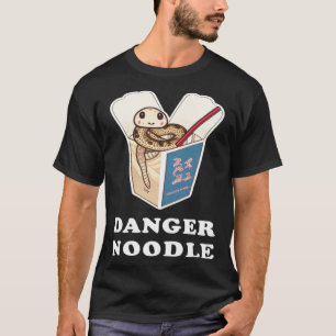 Gevaar Noedel Slang Kinderen Slangen Meme Bal Pyth T-shirt