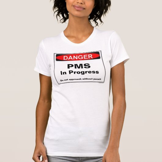 Gevaar - PMS Nightie T-shirt (Voorkant)