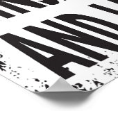 GEVAAR! Poster (Hoek)