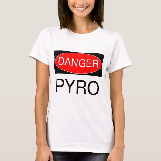 Gevaar - Pyro Funny Pyrotechnicus T-Shirt Mok Bag (Voorkant)