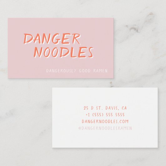 Gevaar Ramen: Het Visitekaartje van het Hippest Re (Voorkant / Achterkant)