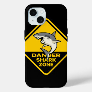 Gevaar Shark Zone iPhone 15 Case