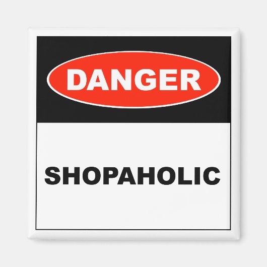 Gevaar, Shopaholic - Magneet (Voorkant)