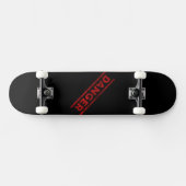 Gevaar Skateboard Design (Horizontaal)