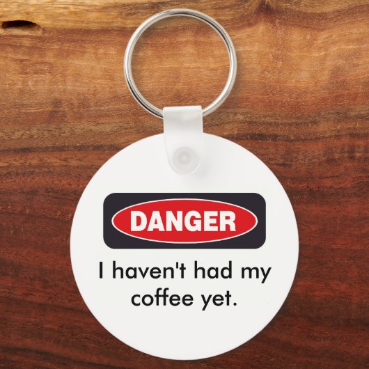 gevaar sleutelhanger (Voorkant)