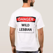 Gevaar T-shirt (Achterkant)