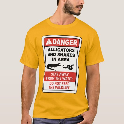Gevaar T-shirt (Voorkant)