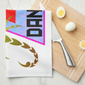 Gevaar Theedoek (Quarter Fold)