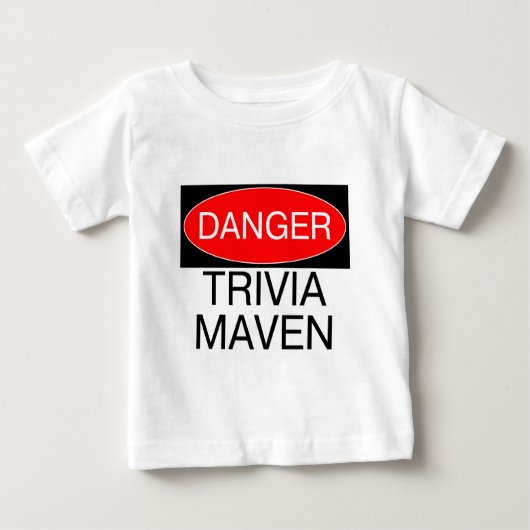 Gevaar - Trivia-expert Grappige Trivia-avond T-shi (Voorkant)
