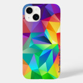 Gevaar van regenboog personaliseer tekst Case-Mate iPhone case (Achterkant)