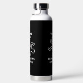 Gevaar Vliegende Kaart Pins Waterfles (Rechts)