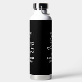 Gevaar Vliegende Kaart Pins Waterfles (Links)