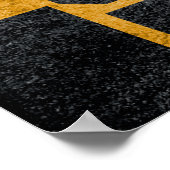 Gevaar Voer op eigen risico het risico in Poster (Hoek)