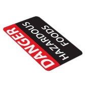 Gevaar voor gevaarlijke levensmiddelen magneet (Rechterzijde)