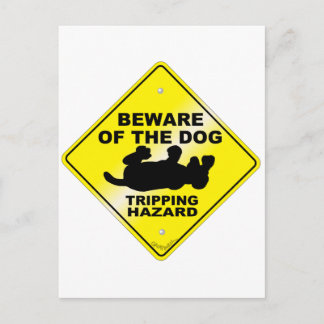 Gevaar voor hakken briefkaart