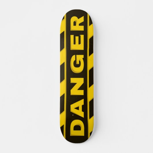 Gevaar voor het skateboard-deck persoonlijk skateboard (Voorkant)