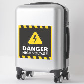 Gevaar voor hoogspanning sticker (Koffer)