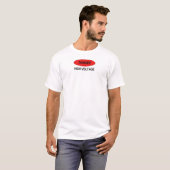 Gevaar voor hoogspanning t-shirt (Voorkant volledig)