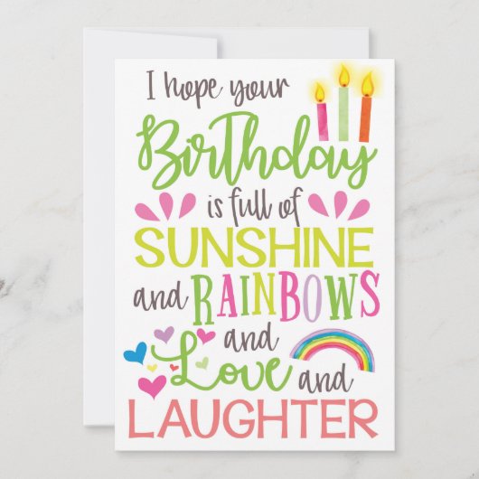 Gevaardagskaart Zeer gelukkig Dag Feestdagenkaart (Voorkant)