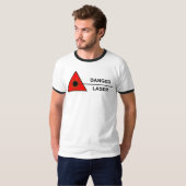 Gevaarlaserlaser T-shirt (Voorkant volledig)