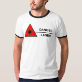 Gevaarlaserlaser T-shirt (Voorkant)