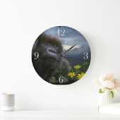 Gevaarlijk berggebied Gorilla en vulkanisch regenw Grote Klok (Huis)