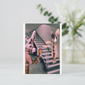 Gevaarlijk Briefkaart (Staand voorkant)