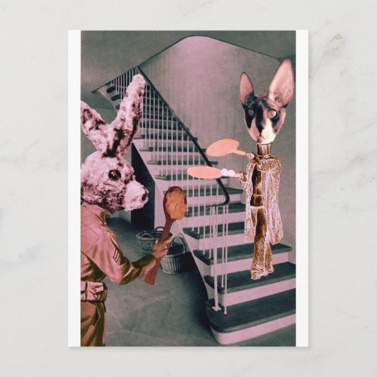 Gevaarlijk Briefkaart (Voorkant)